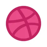 Dribbble SVG Icon